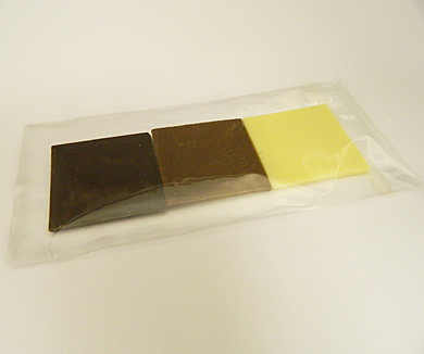 Medium Clear Chocolate Bar Bag 75g (pack of 100)